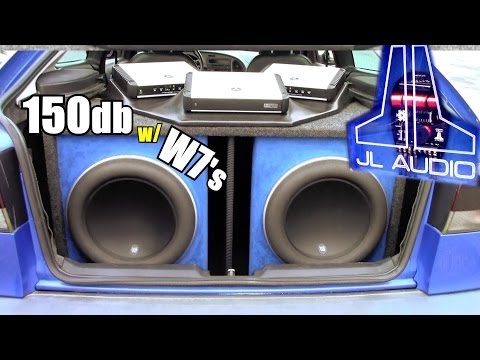 150db JL Audio Install w/ Brian's 13w7 Subwoofers & Two HD1200/1 Bass Amps | Loud SAAB Sound System