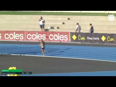 U11 Girls 800m Heat 3: 2022 Commonwealth Bank State Combined Events Championships - Sunday