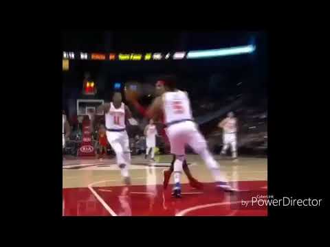 Frank Ntilikina BLOCKS DeAndre Bembry vs Atlanta Hawks