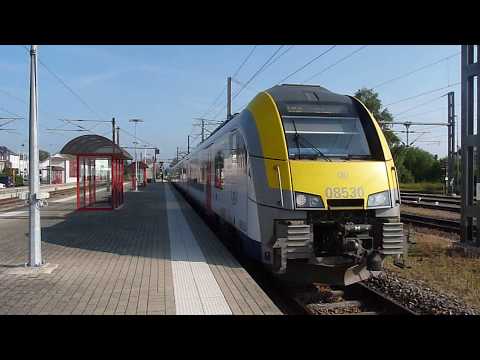 Desiro MS08 verlaat Bertrix! (B) // AM’08 dans Bertrix