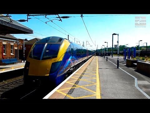 Incidental Spotting: Class 180 (180103) FGW, Grantham, 17th May, 2014