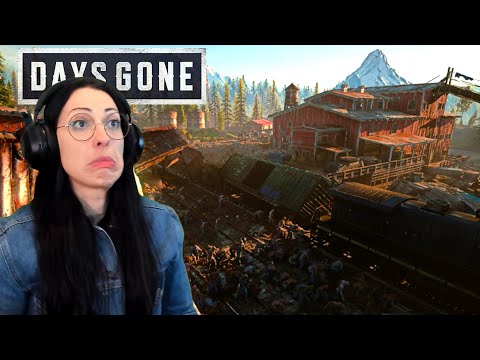 DAYS GONE Walkthrough Part 31 - SAWMILL HORDE