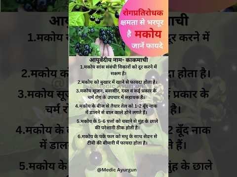 मकोय खाने के फायदे | मकोय के फायदे #makoy #benefits #shorts #shortvideo