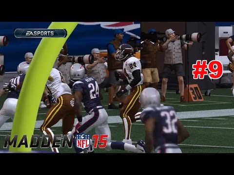 Madden NFL 15 Player Franchise: HB Ep. 9 - THROWBACKS VS THE PATS