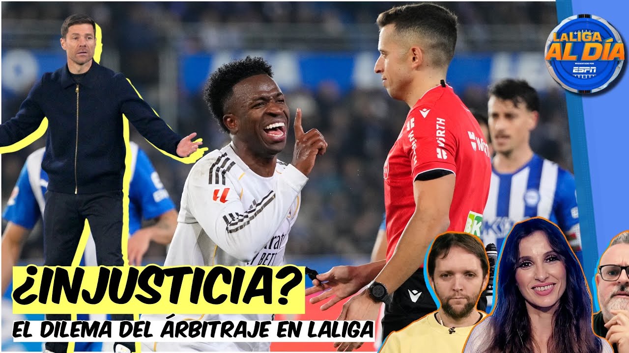 ¿INJUSTICA ARBITRAL? Siguen las quejas desde el Real Madrid y Vinícius Jr. | La Liga al Día