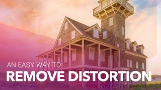 An Easy Way of Removing Distoration in Photoshop