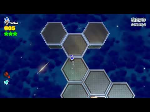 Super Mario 3D World (Switch) 9-6 Itemless Speedrun - Time: 201 (TWR)