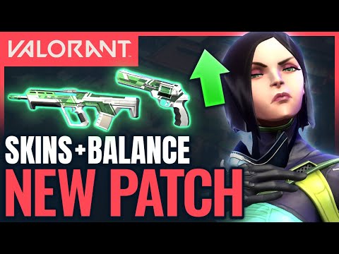 VALORANT | New Skins + Nerfs to Brimstone Smokes & Tagging! (Patch 1.02)