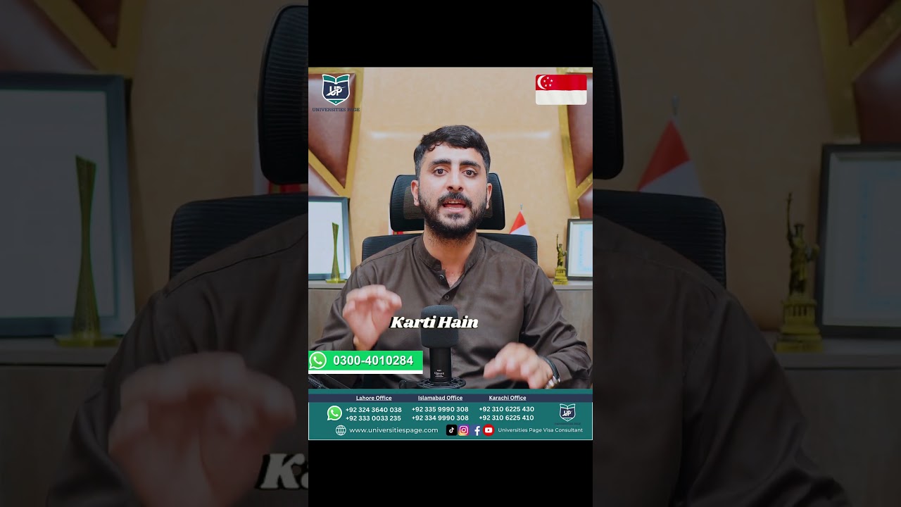 Guide to studying in Singapore for Pakistani students — visa, costs, process