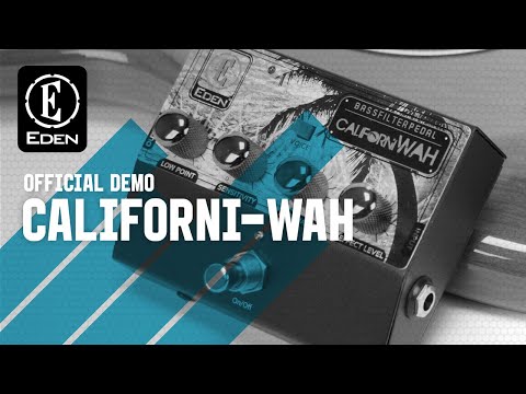 Eden CaliforniWAH Auto-Wah Pedal - Product Demo