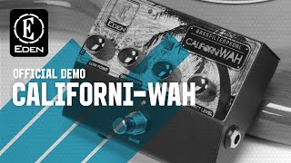 Video thumbnail for Eden CaliforniWAH Auto-Wah Pedal - Product Demo by Eden Amplification