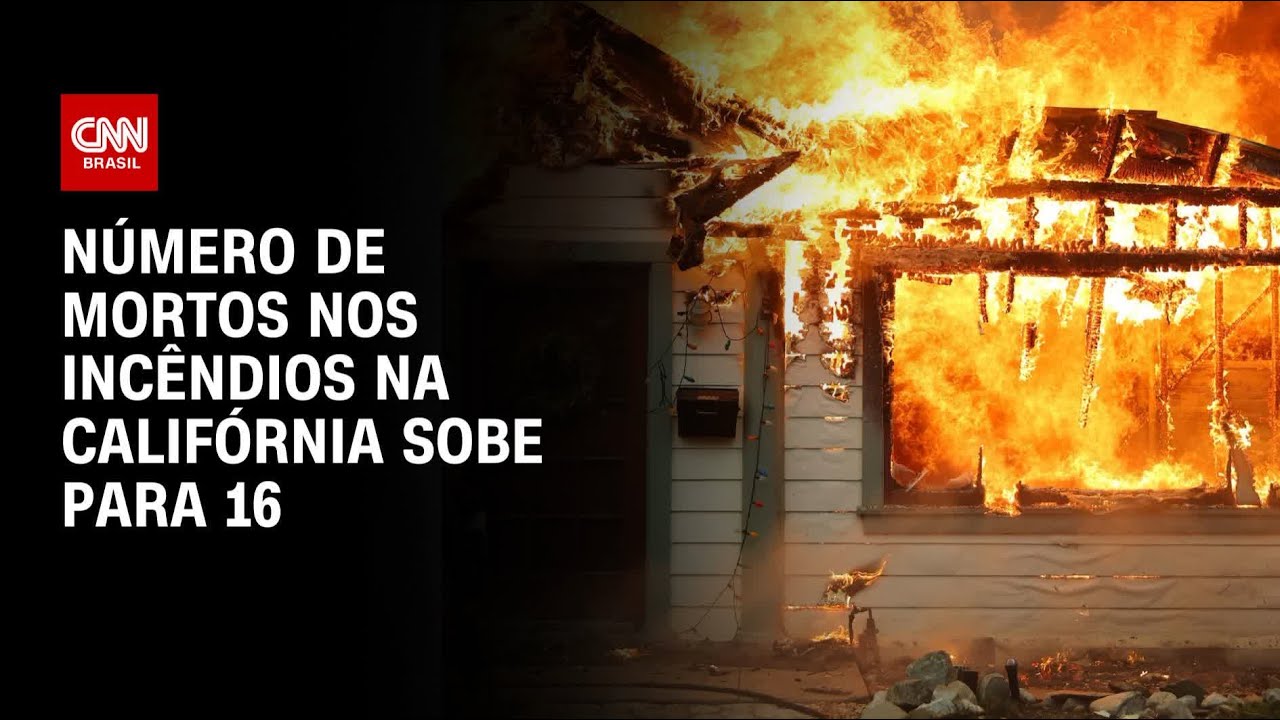 Número de mortos nos incêndios na Califórnia sobe para 16 | AGORA CNN