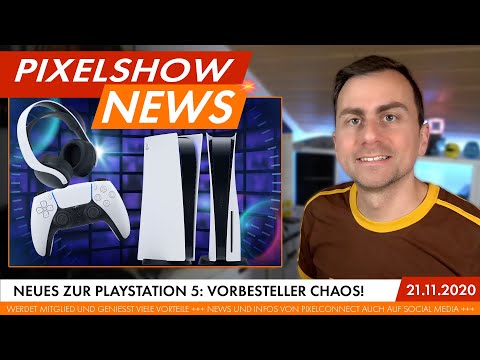 pixelshow News: PS5-Start in D, Vorbesteller-Chaos, Fake-Shop, Installationsprobleme (21.11.20)