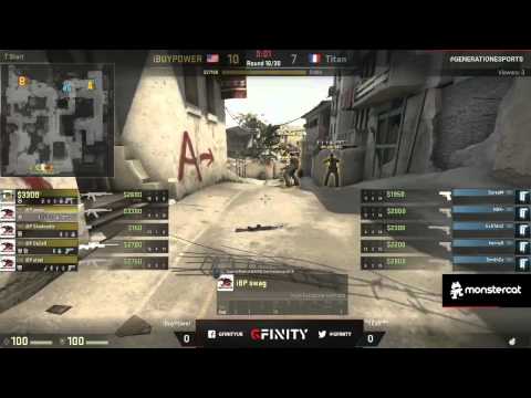 G3: Titan vs iBUYPOWER [Map 1] - Quarter Final #1 (CS:GO)