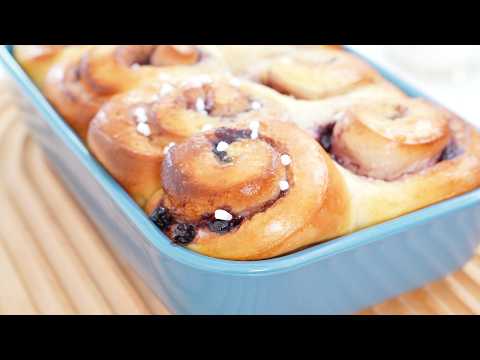 Blueberry Rolls 藍莓卷 ｜Apron
