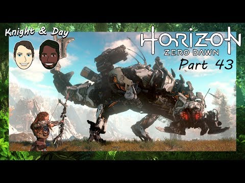 Let's Play Horizon Zero Dawn Gameplay Walkthrough Hard Blind Part 43 - The Sun King's "Offer"