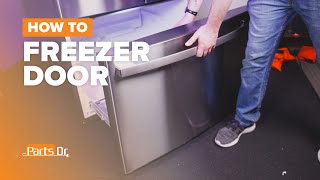 How to Remove the Freezer Drawer Door on GE French Door Refrigerator