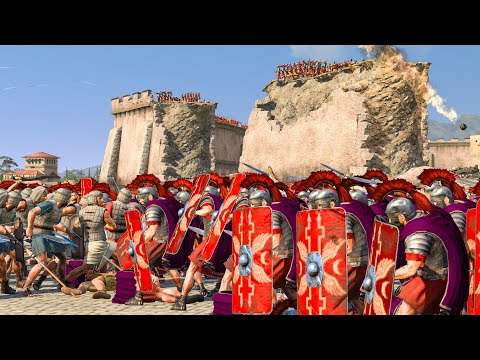 PHARAOH EPIC SIEGE OF ROME (23K Men Battle) - Total War ROME 2