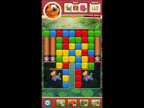 Toon Blast Level 3287 - NO BOOSTERS 🐻🐺🐱 | SKILLGAMING ✔️