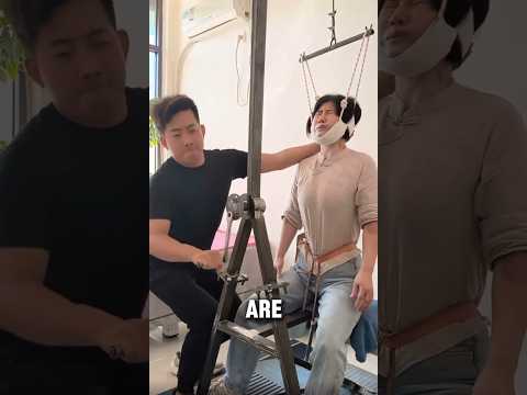 Ever Seen This Neck-Stretching Machine?