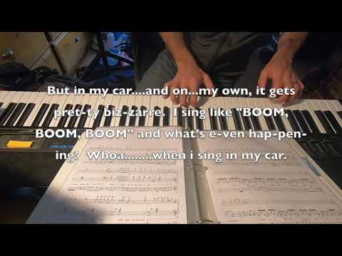When I Sing In My Car - Piano Karaoke Joey Contreras