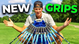 COURSE VLOG | I Got Thicker Grips On All My Golf Clubs! | GM GOLF