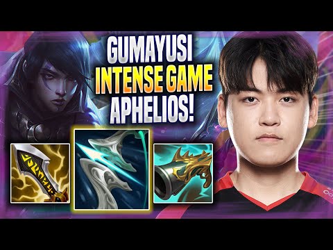 GUMAYUSI INTENSE GAME WITH APHELIOS! - T1 Gumayusi Plays Aphelios ADC vs Nilah! | Season 2022