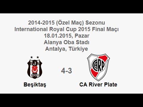 Beşiktaş 4-3 CA River Plate [HD] 18.01.2015 - International Royal Cup 2015 Final Match
