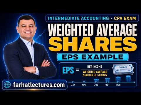 Earnings Per share EPS Intermediate Accounting CPA Exam