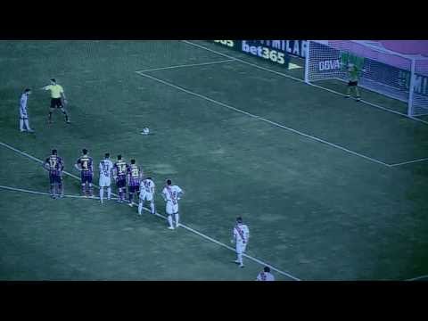 Roberto Trashorras Penalty Missed (Rayo Vallecano 0-4 Barcelona) 21.09.2013