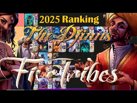 Ranking of the Djinns | Five Tribes | Tier List 2025