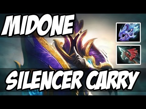 SILENCER CARRY! - MidOne - Dota 2