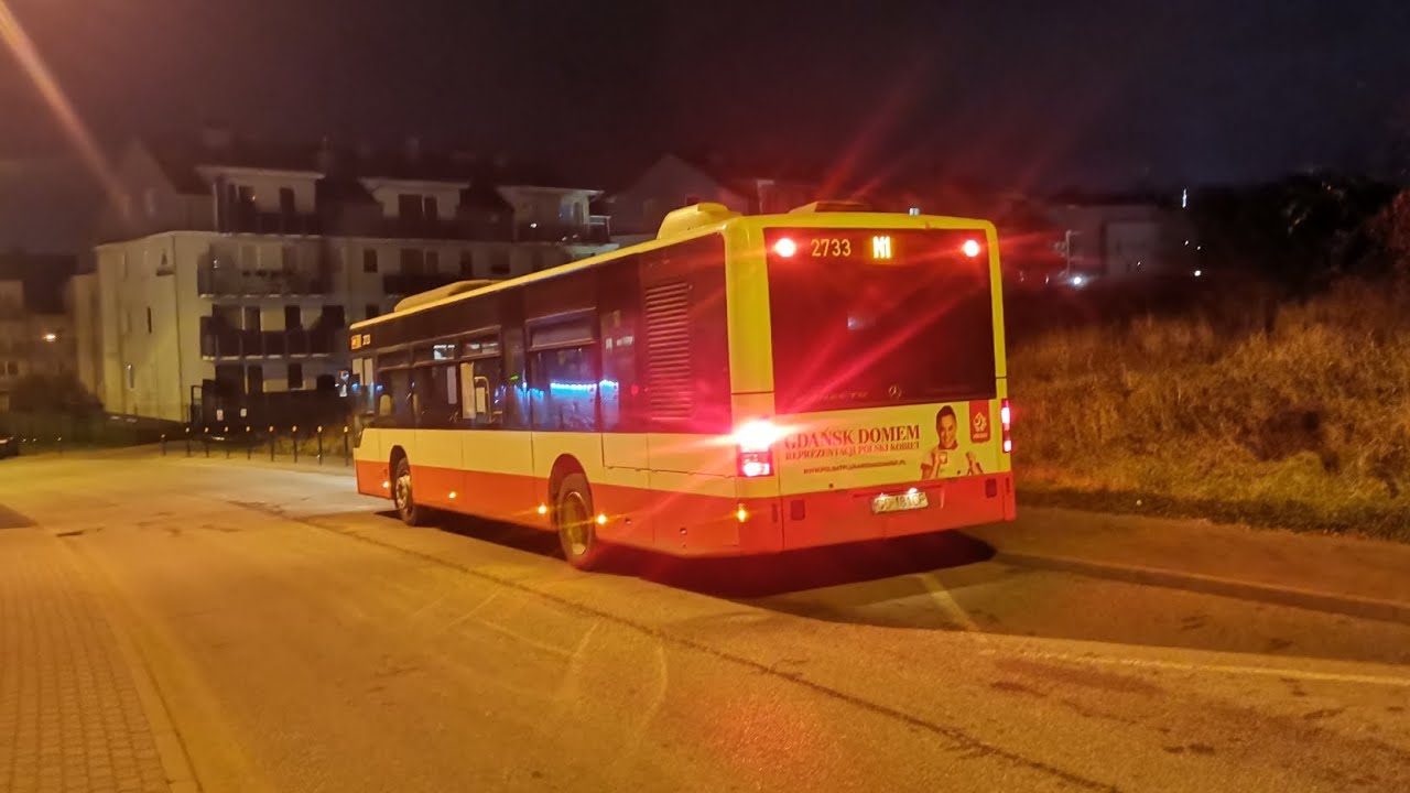 GAIT Cała linia Skrócona N1 kierunek Jawożniaków Mercedes-Benz Conecto LF A30 #2733