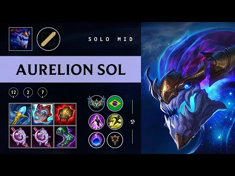 Aurelion Sol Mid vs Kassadin - BR Challenger Patch 25.24