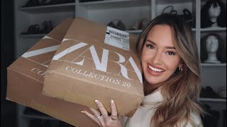 HUGE ZARA SPRING TRY ON HAUL | New Denim Trends