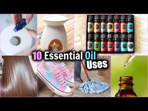 10 EVERYDAY USES OF ESSENTIAL OILS! │HOW TO USE ESSENTIAL OILS │ Essential Oil DIY's Video