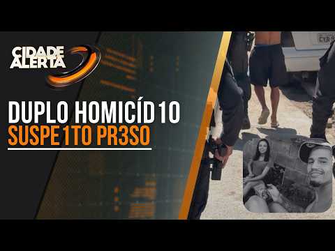 SUSPEITO DE PARTICIPAÇÃO EM DUPLO HOMICÍDIO NA CIDADE DE EXTREMA É PRESO EM ALAGOAS
