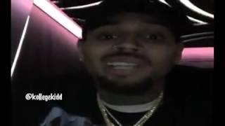 CHRIS BROWN DISS SOULJA BOY LIVE !!!