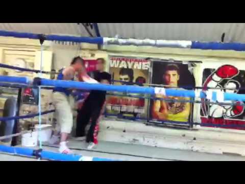 Marc Fleming boxing