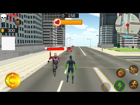 Spider Rope Hero Gangster Crime City Simulator 3D - Android GamePlay