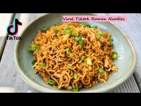 VIRAL TIKTOK RAMEN NOODLES RECIPE | TRYING THE VIRAL TIKTOK NOODLES THAT WOULD CHANGE YOU FOREVER