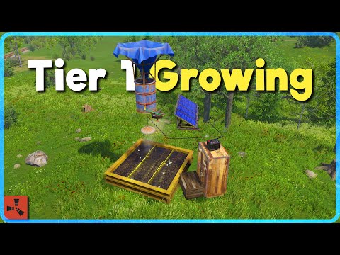 The Simplest Grow Base in Rust (A 1x1 for Tier 1 Growing)