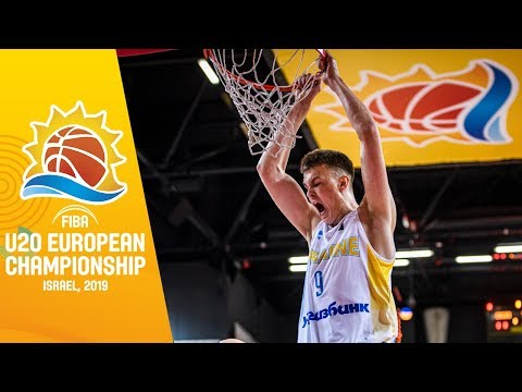 Баскетбол LIVE — Ukraine v Montenegro — FIBA U20 European Championship 2019