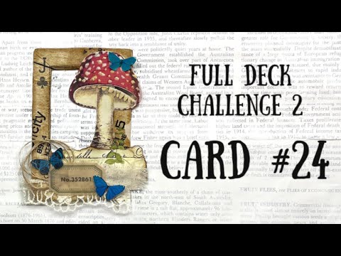 Card Number 24 | Full Deck Challenge 2 | 🦋ShanoukiArt🦋🧿