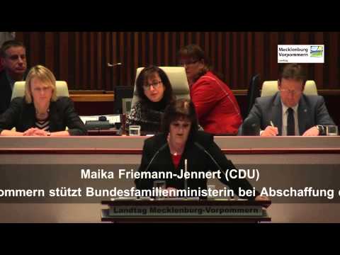 30.01.2014, Maika Friemann-Jennert, CDU-Fraktion, Landtag M-V, Debatte zur Extremismusklausel