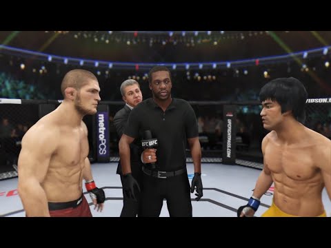 Khabib vs. Bruce Lee (EA Sports UFC 3) - Epic Battle 💯 🐲 - Dragon Fights 🐉