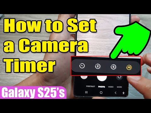 ⏳ How to Set a Camera Timer on Samsung Galaxy S25/S25+/Ultra – Hands-Free Photography! 📸