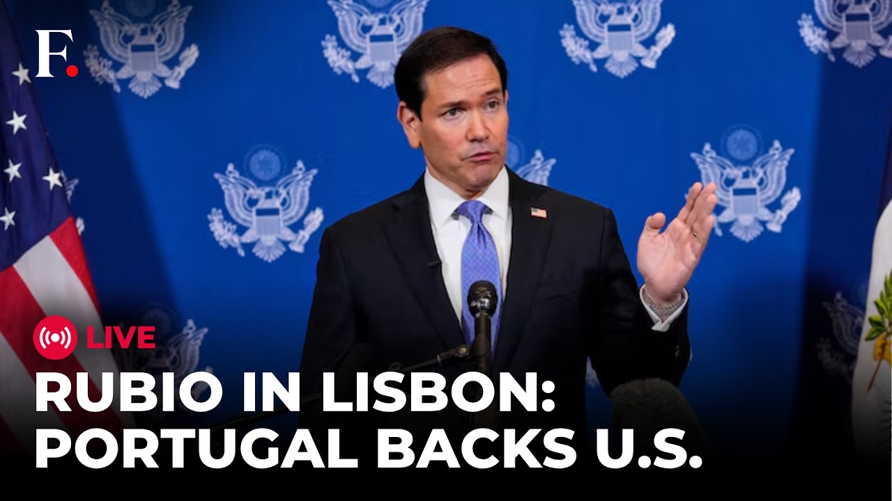 RUBIO LIVE: 'Great Ally' Rubio Praises Portugal For Strong US Ties | Iran War | NATO Allies