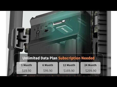 SEHMUA 4G LTE Cellular Trail camera unboxing and review !! 