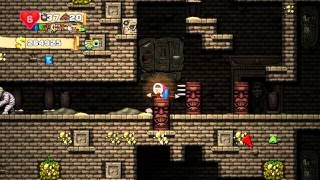 Spelunky Daily 2013/12/25- My Christmas Wish is to Get Better at Killing Olmec
